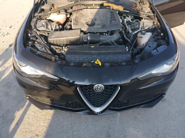 ZARFAMAN0K7598552 - 2019 ALFA ROMEO GIULIA BLACK photo 11