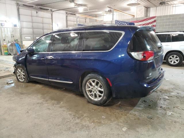 2C4RC1BG2LR139989 - 2020 CHRYSLER PACIFICA TOURING L BLUE photo 2