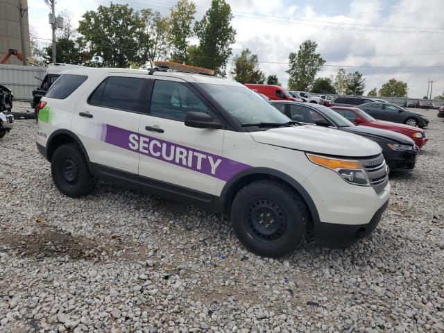 1FMHK8B85CGB03291 - 2012 FORD EXPLORER WHITE photo 4