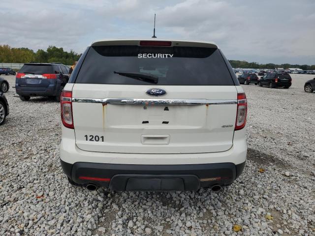 1FMHK8B85CGB03291 - 2012 FORD EXPLORER WHITE photo 6