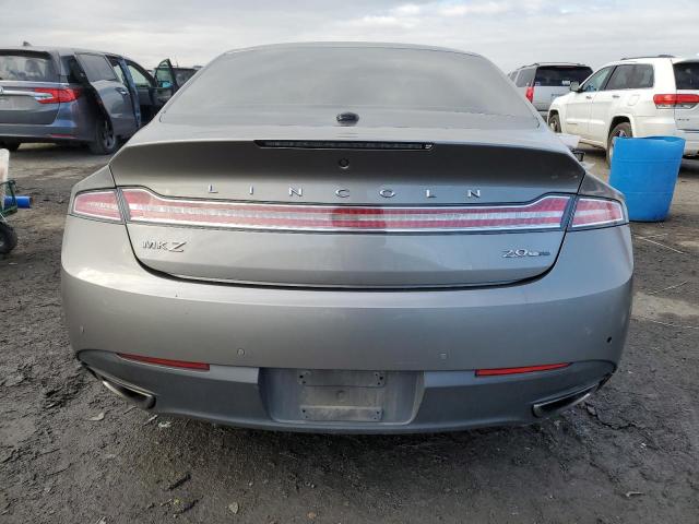 3LN6L2G99GR614665 - 2016 LINCOLN MKZ GRAY photo 6