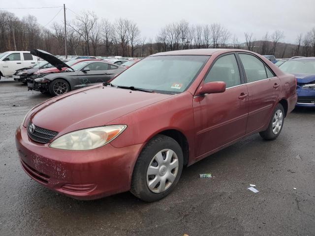 4T1BE32K24U372976 - 2004 TOYOTA CAMRY LE BURGUNDY photo 1