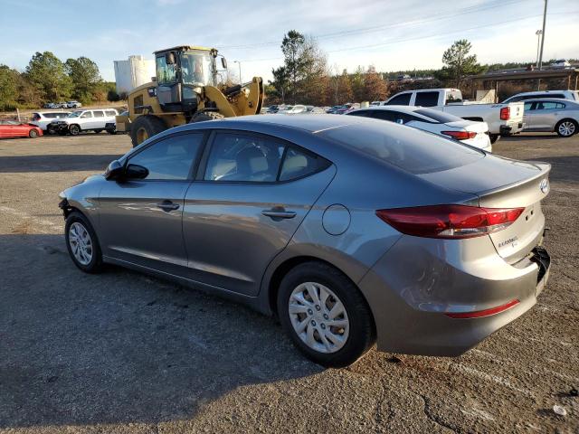 5NPD74LF6JH299700 - 2018 HYUNDAI ELANTRA SE GRAY photo 2