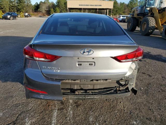 5NPD74LF6JH299700 - 2018 HYUNDAI ELANTRA SE GRAY photo 6