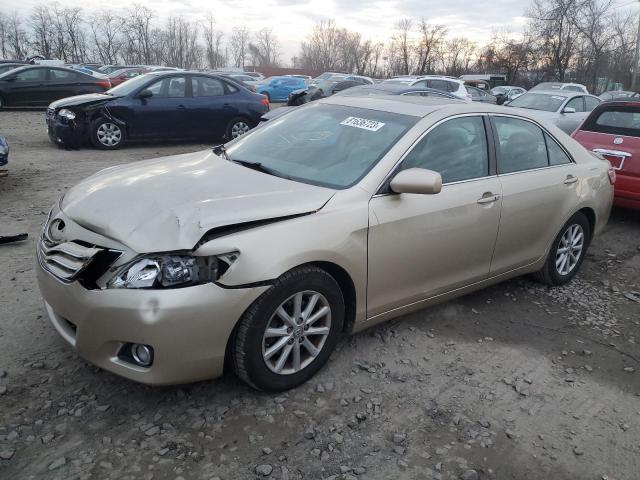 4T4BF3EK5BR149830 - 2011 TOYOTA CAMRY BASE GOLD photo 1