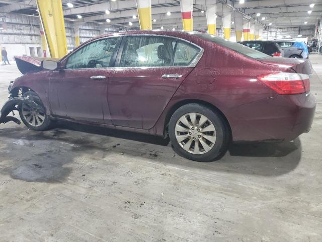 1HGCR2F81FA213362 - 2015 HONDA ACCORD EXL MAROON photo 2