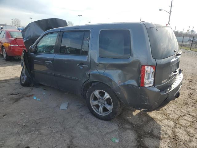 5FNYF4H69CB014986 - 2012 HONDA PILOT EXL GRAY photo 2