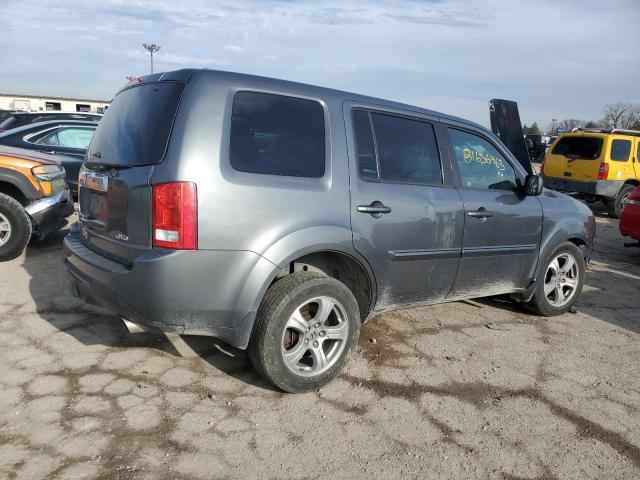 5FNYF4H69CB014986 - 2012 HONDA PILOT EXL GRAY photo 3