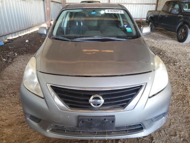 3N1CN7AP1CL939302 - 2012 NISSAN VERSA S GRAY photo 5