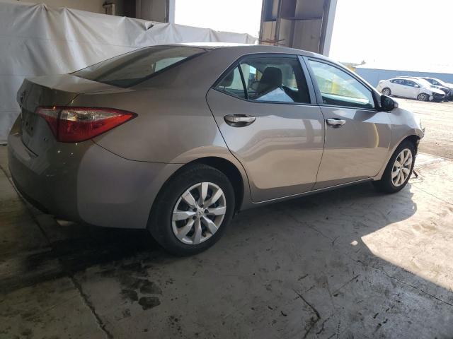 2T1BURHEXGC657275 - 2016 TOYOTA COROLLA L GRAY photo 3