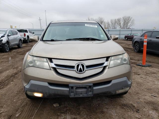 2HNYD28238H503418 - 2008 ACURA MDX TAN photo 5