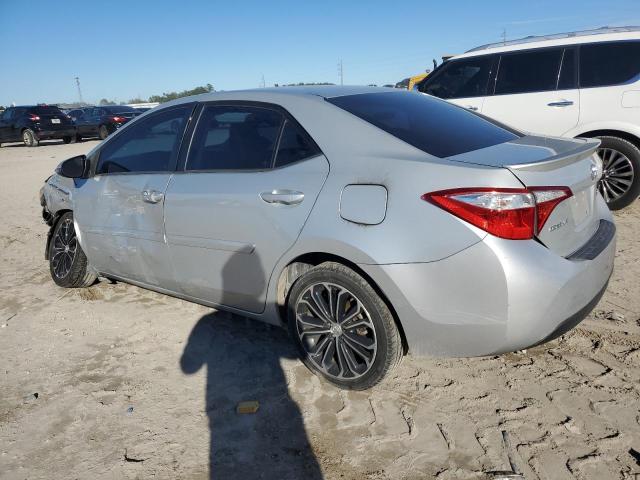 2T1BURHEXFC309457 - 2015 TOYOTA COROLLA L SILVER photo 2