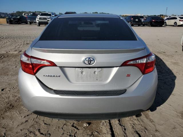 2T1BURHEXFC309457 - 2015 TOYOTA COROLLA L SILVER photo 6