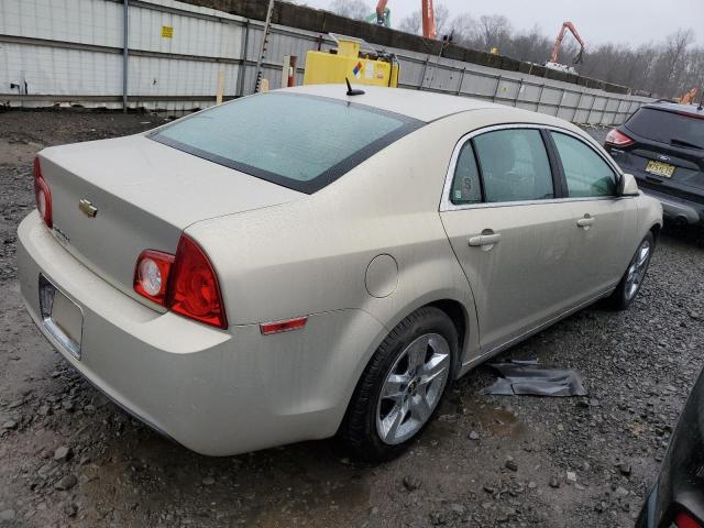 1G1ZC5EB8AF172502 - 2010 CHEVROLET MALIBU 1LT CREAM photo 3