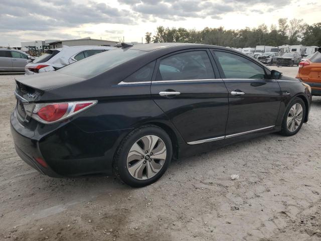 KMHEC4A41DA079678 - 2013 HYUNDAI SONATA HYBRID BLACK photo 3