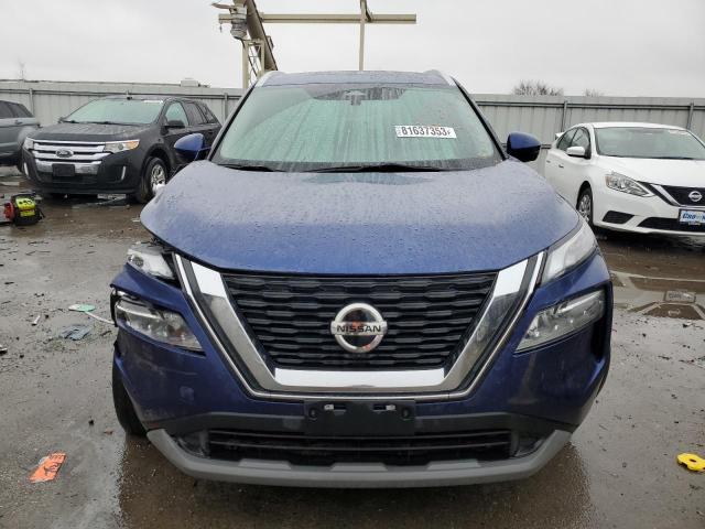 JN8AT3BB4MW228005 - 2021 NISSAN ROGUE SV BLUE photo 5