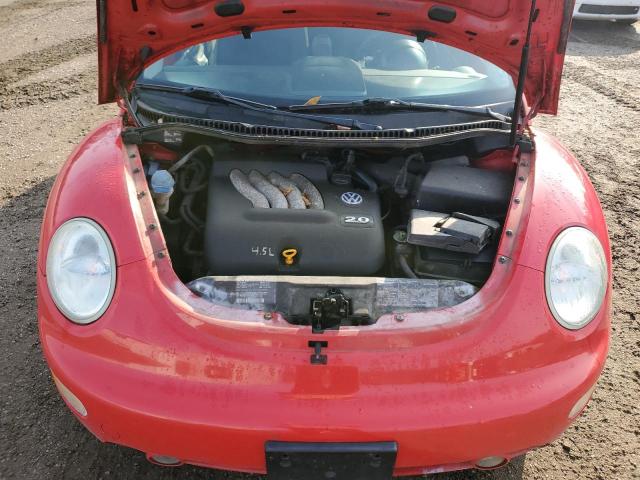 3VWCA21C5YM495915 - 2000 VOLKSWAGEN NEW BEETLE GLS Красный фото 11