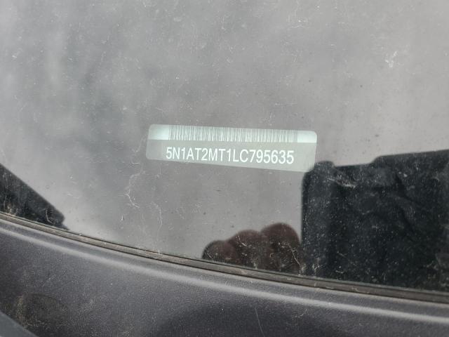 5N1AT2MT1LC795635 - 2020 NISSAN ROGUE S SILVER photo 13