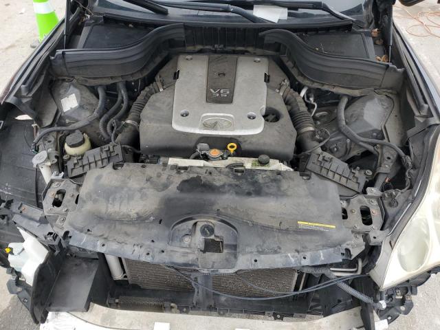 JNKAJ09E38M302756 - 2008 INFINITI EX35 BASE Սև լուսանկար 12