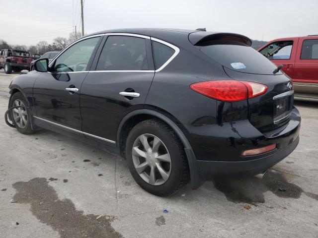 JNKAJ09E38M302756 - 2008 INFINITI EX35 BASE Սև լուսանկար 2