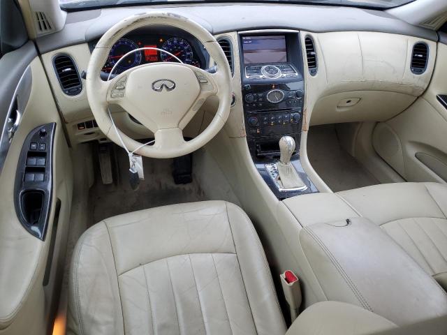 JNKAJ09E38M302756 - 2008 INFINITI EX35 BASE Սև լուսանկար 8