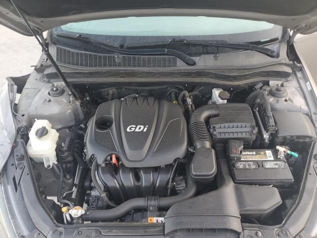 5XXGN4A76FG353241 - 2015 KIA OPTIMA EX GRAY photo 11