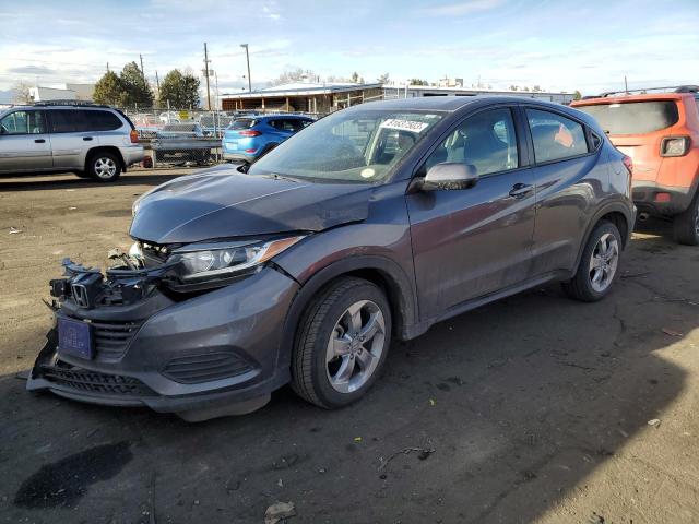 3CZRU6H33KG709897 - 2019 HONDA HR-V LX GRAY photo 1