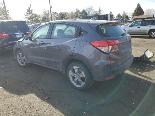 3CZRU6H33KG709897 - 2019 HONDA HR-V LX GRAY photo 2