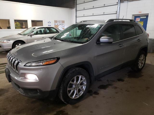 1C4PJMCB0FW648993 - 2015 JEEP CHEROKEE LATITUDE GRAY photo 1