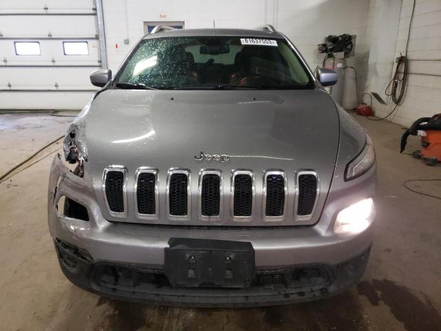 1C4PJMCB0FW648993 - 2015 JEEP CHEROKEE LATITUDE GRAY photo 5