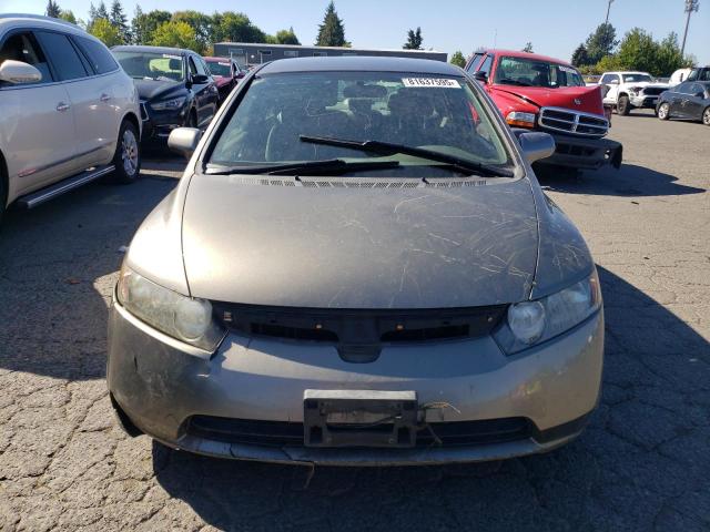 1HGFA16546L139377 - 2006 HONDA CIVIC LX ნაცრისფერი ფოტო 5