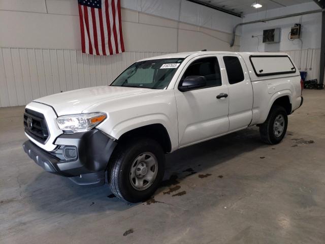 3TYRX5GN7PT071631 - 2023 TOYOTA TACOMA ACCESS CAB WHITE photo 1