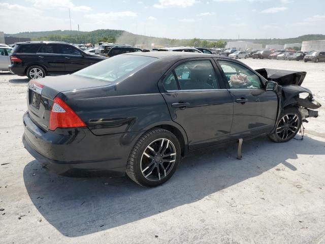 3FAHP0JG9CR302570 - 2012 FORD FUSION SEL BLACK photo 3