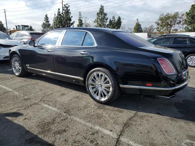 SCBBF7ZH9GC002589 - 2016 BENTLEY MULSANNE BLACK photo 2