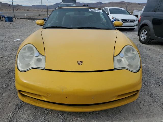 WP0CA29982S653304 - 2002 PORSCHE 911 CARRERA 2 YELLOW photo 5