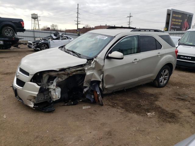 2GNALPEK1D6410261 - 2013 CHEVROLET EQUINOX LT BEIGE photo 1