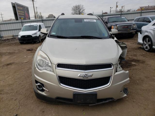 2GNALPEK1D6410261 - 2013 CHEVROLET EQUINOX LT BEIGE photo 5