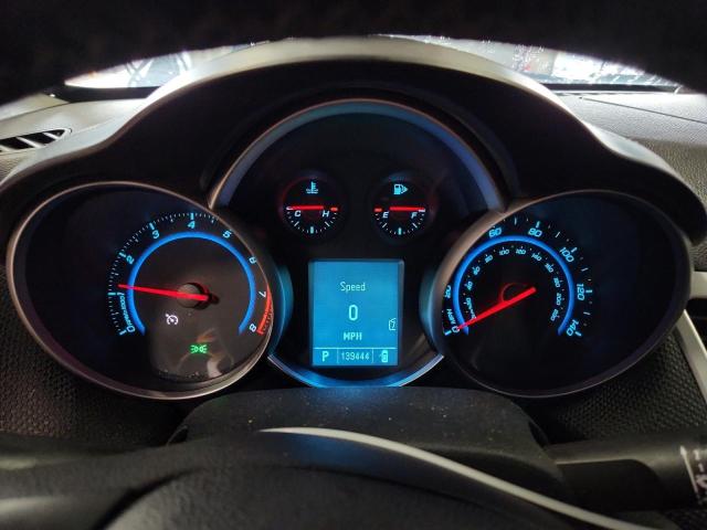 1G1PF5S93B7180454 - 2011 CHEVROLET CRUZE LT BLACK photo 9