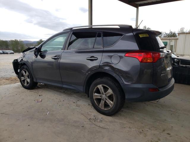 2T3WFREV2EW104218 - 2014 TOYOTA RAV4 XLE CHARCOAL photo 2