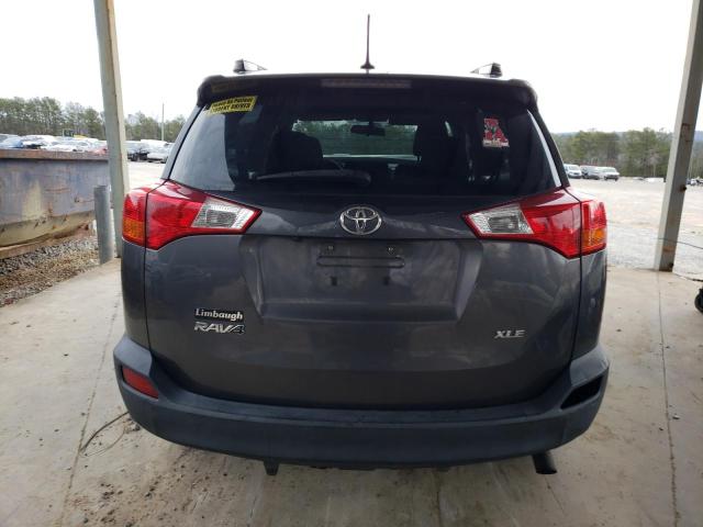 2T3WFREV2EW104218 - 2014 TOYOTA RAV4 XLE CHARCOAL photo 6