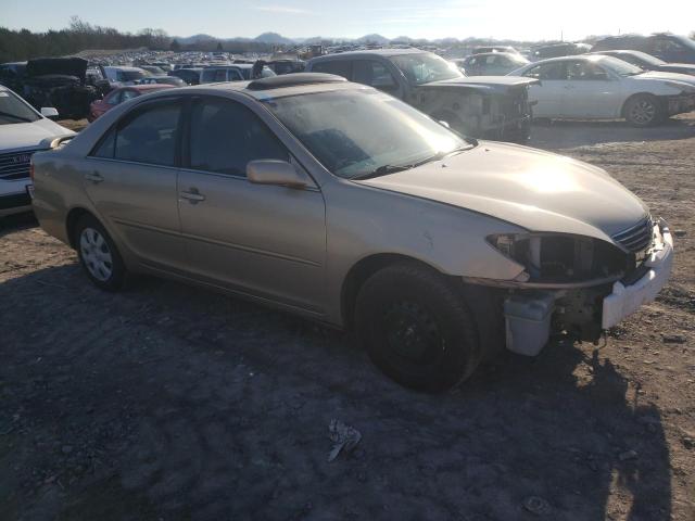 4T1BF32K95U087612 - 2005 TOYOTA CAMRY LE GOLD photo 4