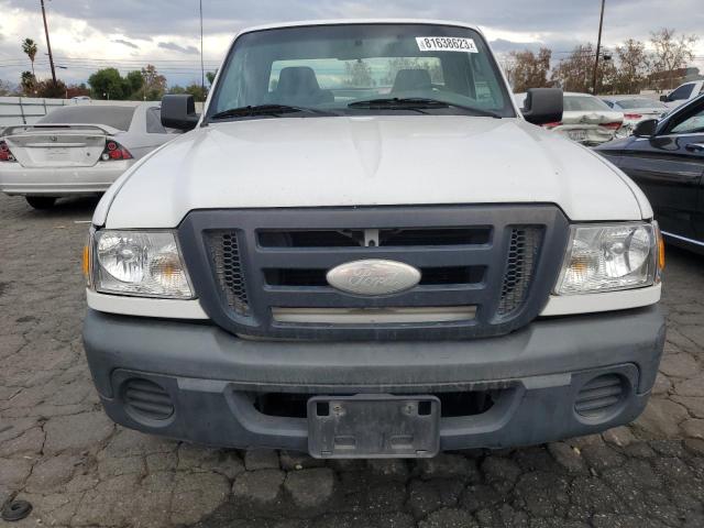 1FTYR10D39PA26307 - 2009 FORD RANGER WHITE photo 5