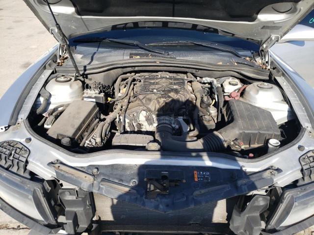 2G1FA1E3XE9155726 - 2014 CHEVROLET CAMARO LS SILVER photo 11