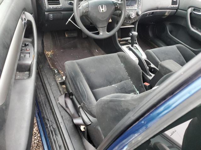 1HGCM72544A021616 - 2004 HONDA ACCORD EX BLUE photo 8