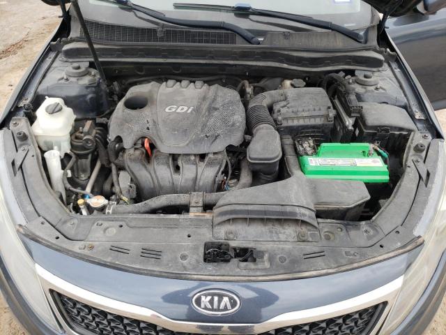 5XXGM4A73FG481309 - 2015 KIA OPTIMA LX BLUE photo 11