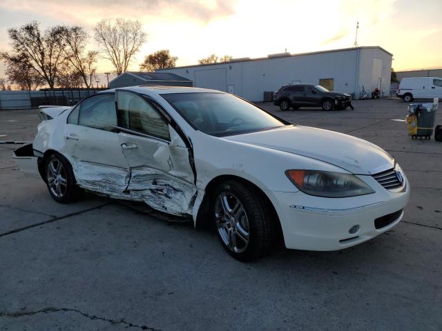 JH4KB16565C005767 - 2005 ACURA RL WHITE photo 4