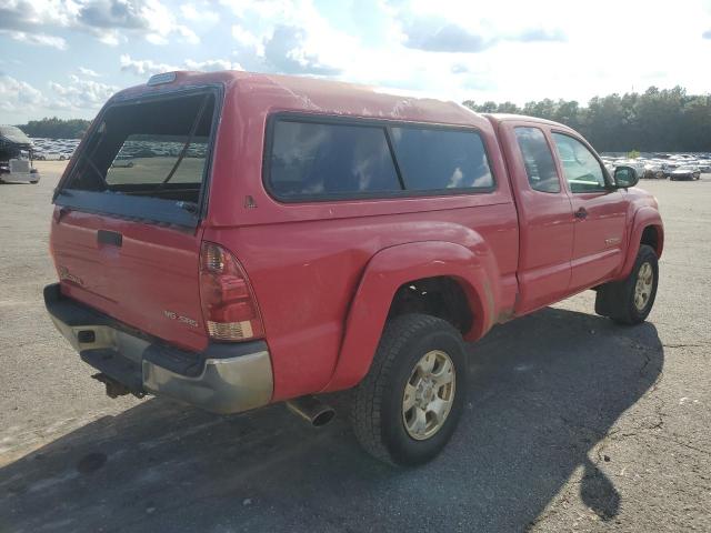 5TEUU42NX8Z502449 - 2008 TOYOTA TACOMA ACCESS CAB RED photo 3