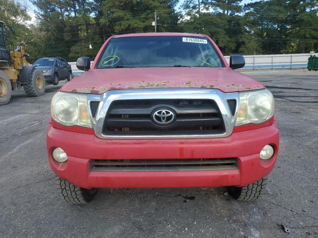 5TEUU42NX8Z502449 - 2008 TOYOTA TACOMA ACCESS CAB RED photo 5