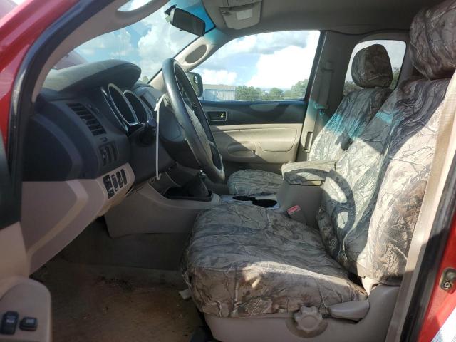 5TEUU42NX8Z502449 - 2008 TOYOTA TACOMA ACCESS CAB RED photo 7