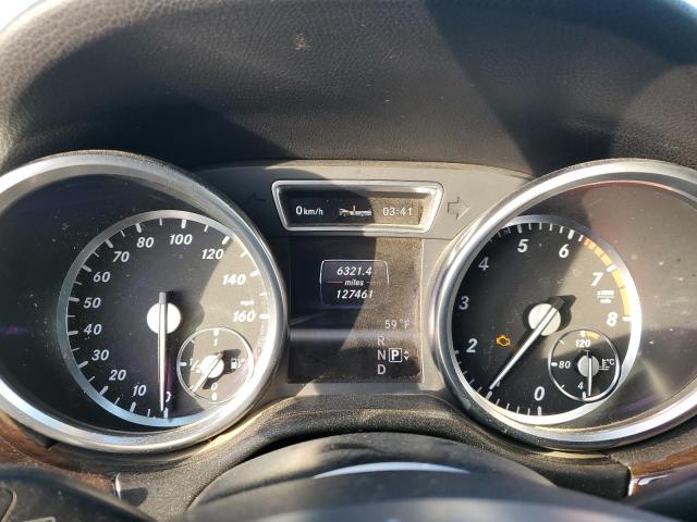 4JGDA5HB8DA166490 - 2013 MERCEDES-BENZ ML 350 4MATIC WHITE photo 9